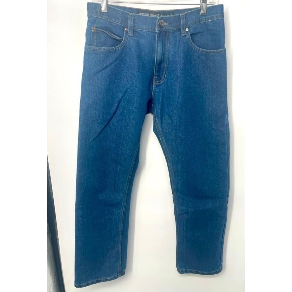 Classic Blue Denim Jeans Straight Leg‎ Casual Everyday Wear 30x30